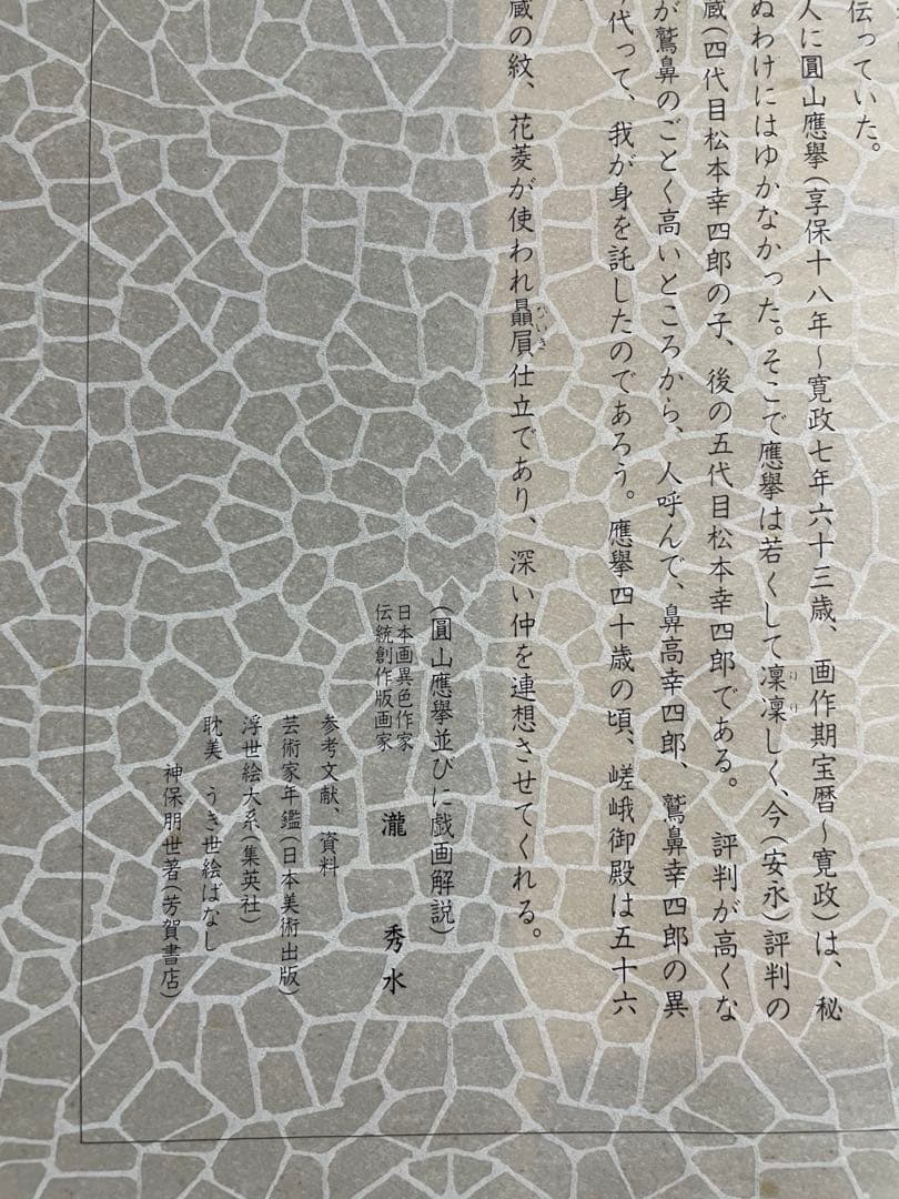 秘蔵画帖（四）圓山應擧 嵯峨御殿拾弐図