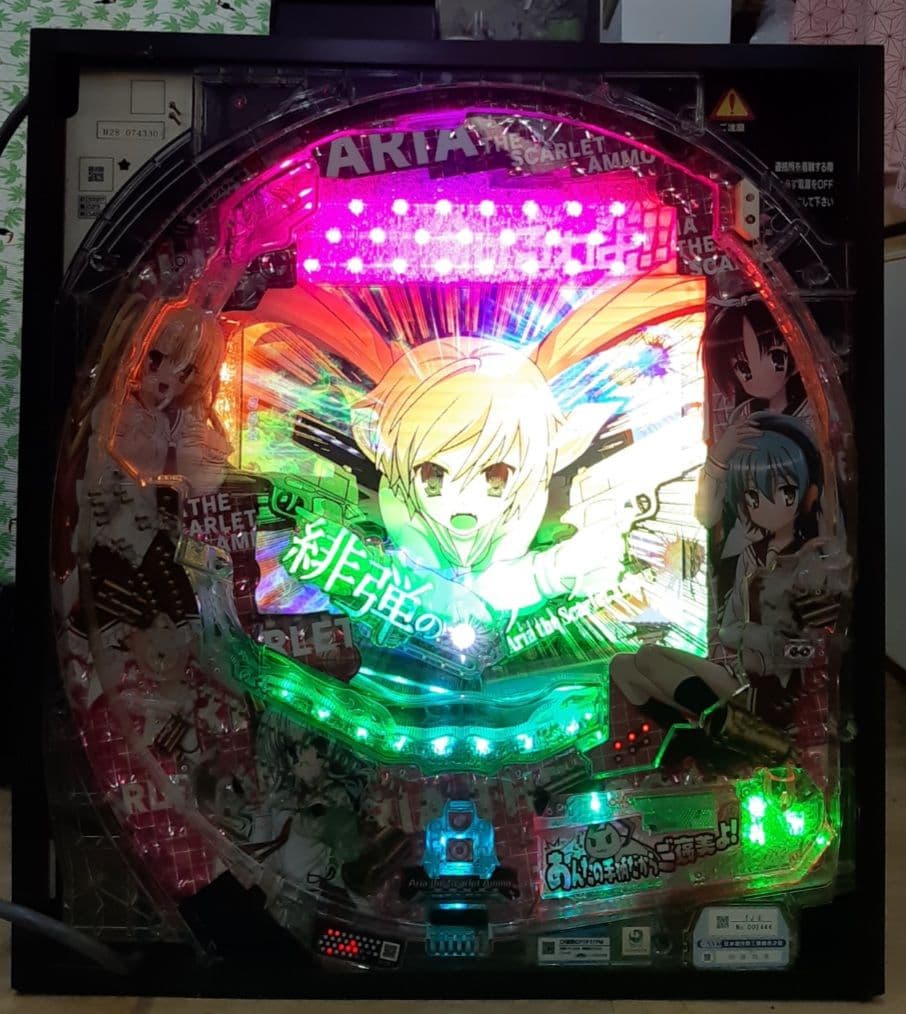 卓上パチンコ　卓上セルBOX 緋弾のアリアII 319ver セルBOX 激レア