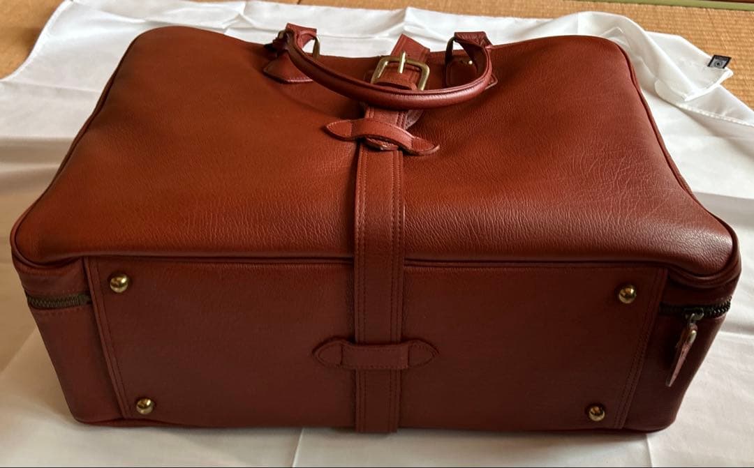 サントリー角瓶オリジナル吉田カバン 「ココロカバン」牛革ボストンバッグ