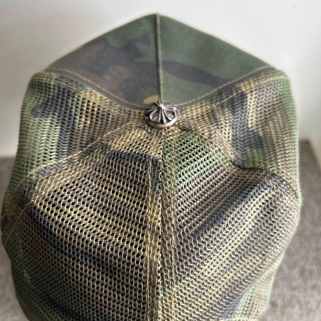 CHROME HEARTS 迷彩トラッカーキャップ