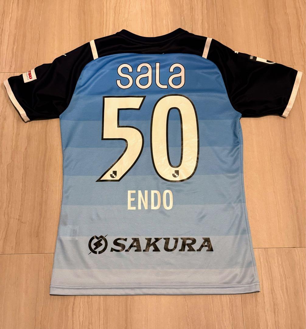 限定値下　ジュビロ磐田プーマユニフォーム　L NO.50 遠藤保仁　植村洋斗