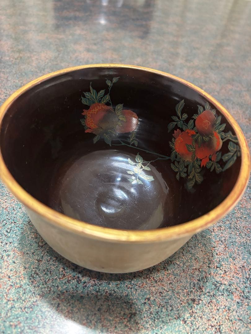 ヴィンテージ　豊楽焼　豊助印　茶碗　陶芸　漆工芸　江戸後期〜大正