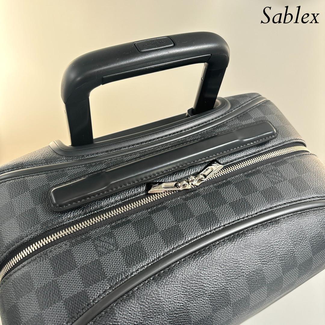 【超極美品】ルイヴィトン キャリーバッグ ゼフィール55 ダミエグラフィット