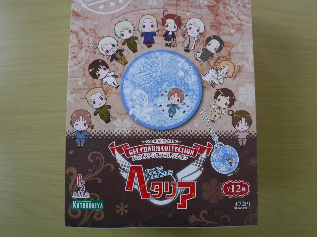 ◆ ヘタリア　ジェルストラップ　1BOXセット　全12種　コトブキヤ