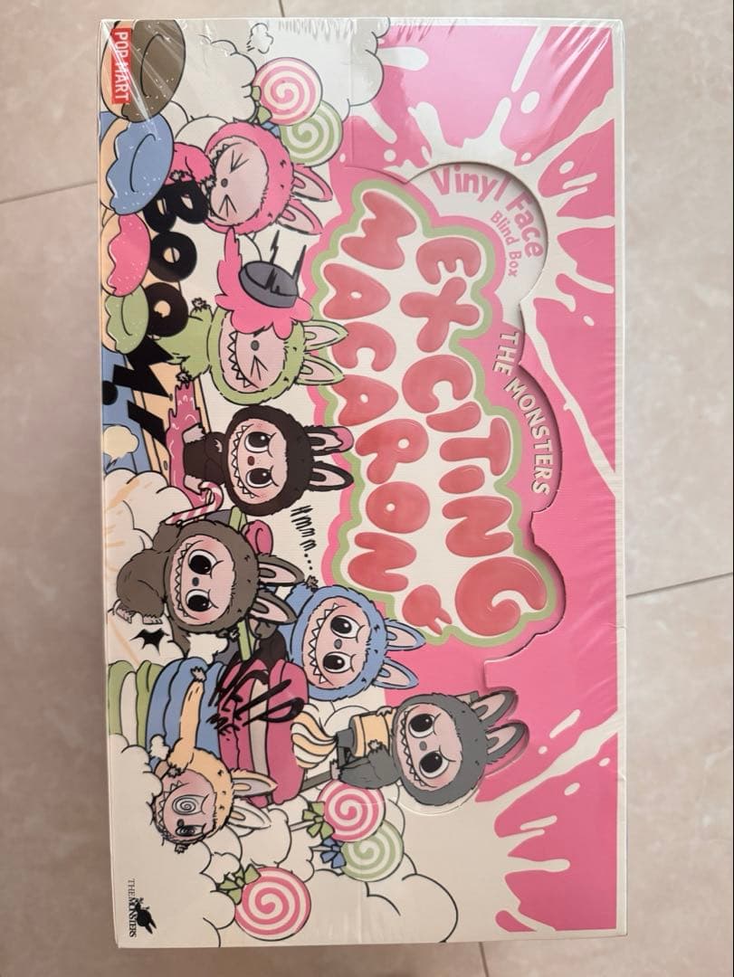 橙*様 POPMART LABUBU ぬいぐるみ マカロン アソートボックス 新