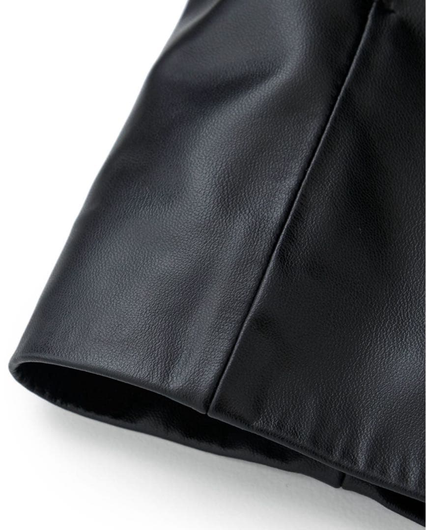 美品✴︎ MB別注 STUDIOUS 撥水ラムレザーライダースジャケット サイズ2