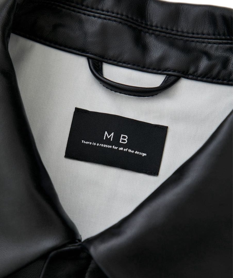 美品✴︎ MB別注 STUDIOUS 撥水ラムレザーライダースジャケット サイズ2