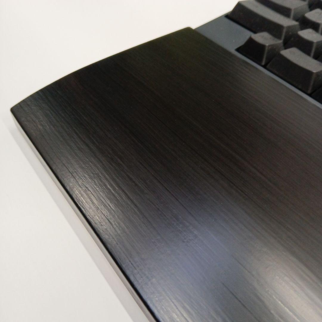 パイン集成材 HHKB用 手作りパームレスト兼キーボードルーフ シン漆黒