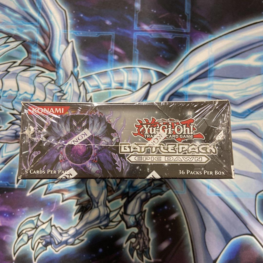 遊戯王 英語版 バトルパック エピックドーン 未開封ボックス