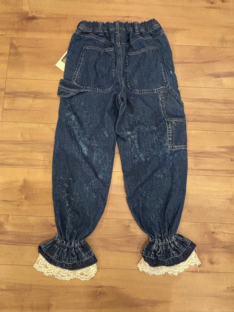 新品未使用 gotohollywood レース デニム 140