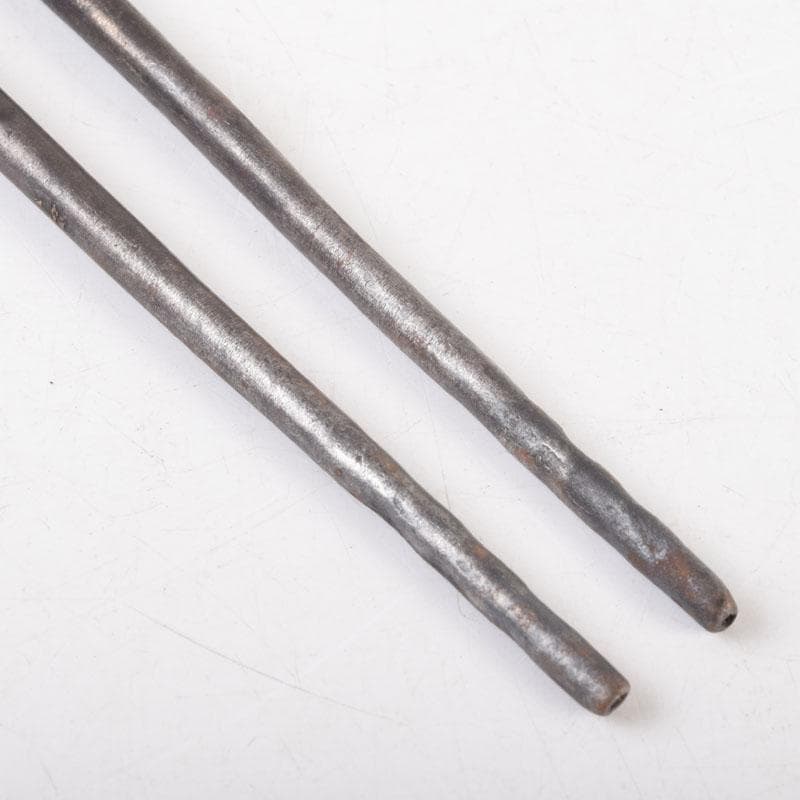 茶道具　金工師　木村清五郎造　美津火箸　共箱　C　8675