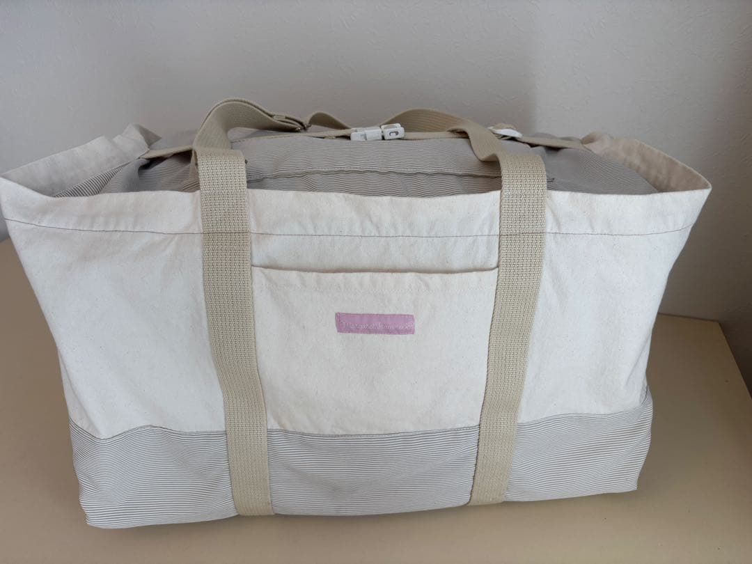 【Margaret Hammock】 ビッグトートバッグ / マロンベージュ