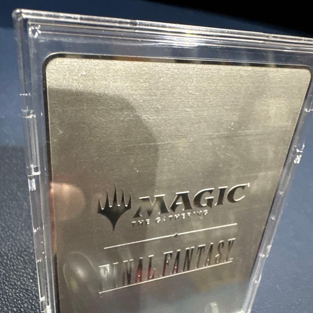 正規品 英語版 MTG ステンレストークン チョコボ 宝物 FF マジック大戦祭