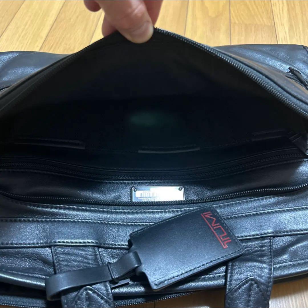 TUMI オールレザー ビジネスバッグ