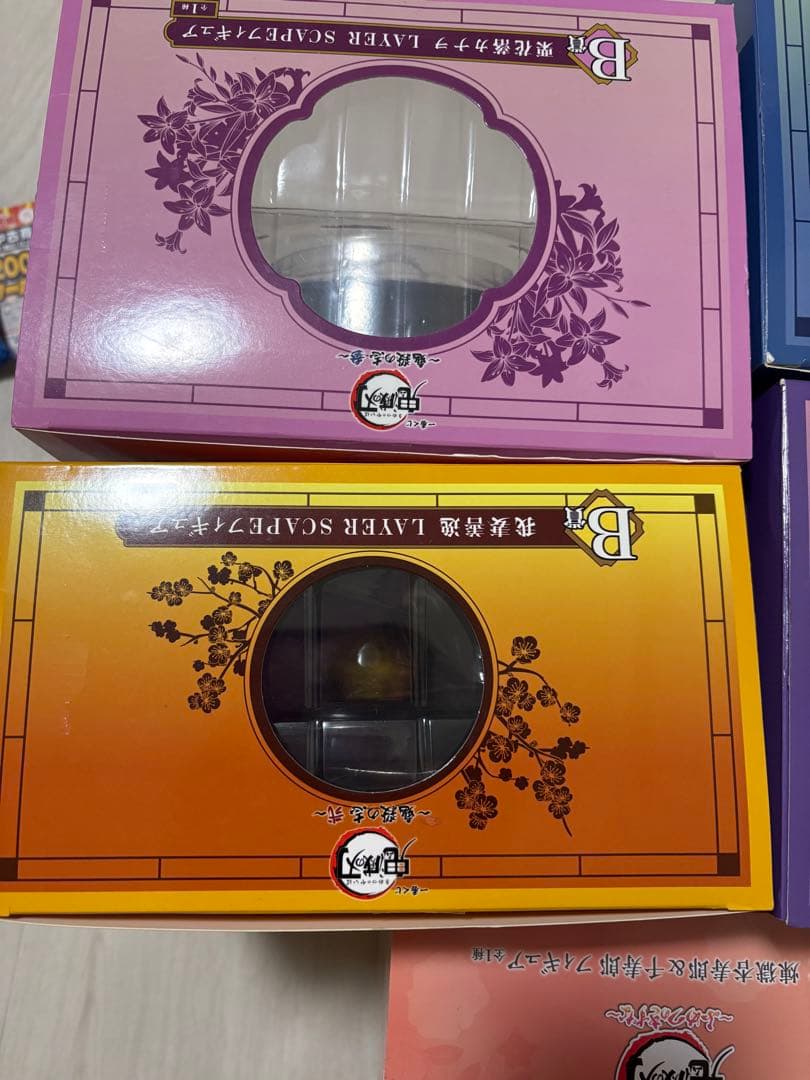 一番くじ 鬼滅の刃 鬼殺の志 LAYER SCAPE フィギュア ５点セット