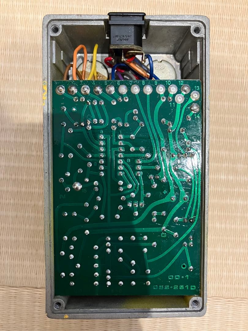 BOSS Over Drive OD-1 銀ネジ 全角ハイフン JRC45580