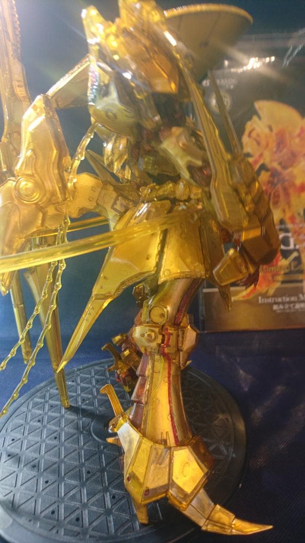 ボークス IMS ナイトオブゴールド 完成品 半透明装甲 ファイブスター物語