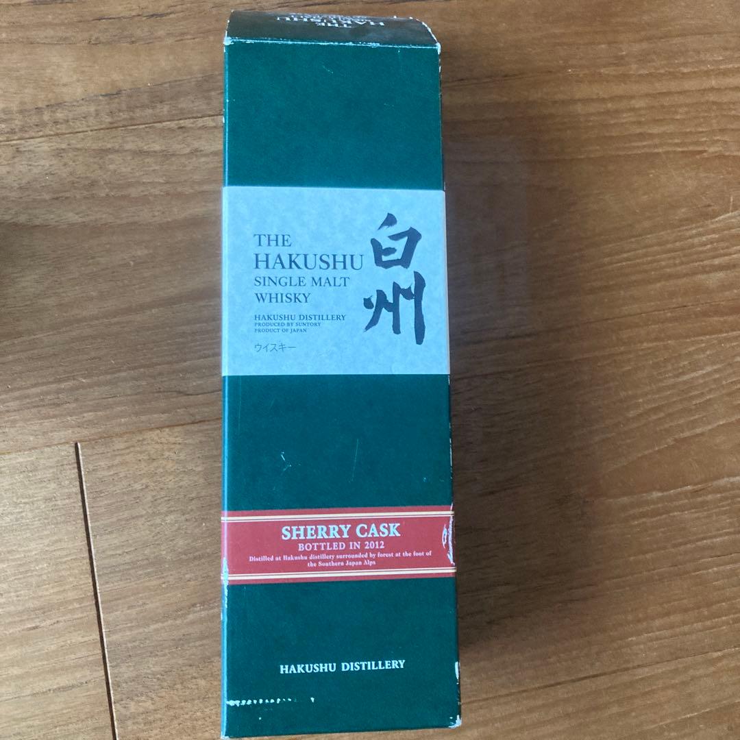 再入荷　サントリー　白州　シェリーカスク　700ml 2012年