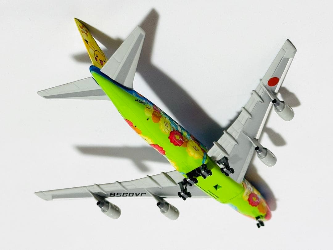 全日空商事 1/500 ANAポケモンジェット B747-400 NH50031