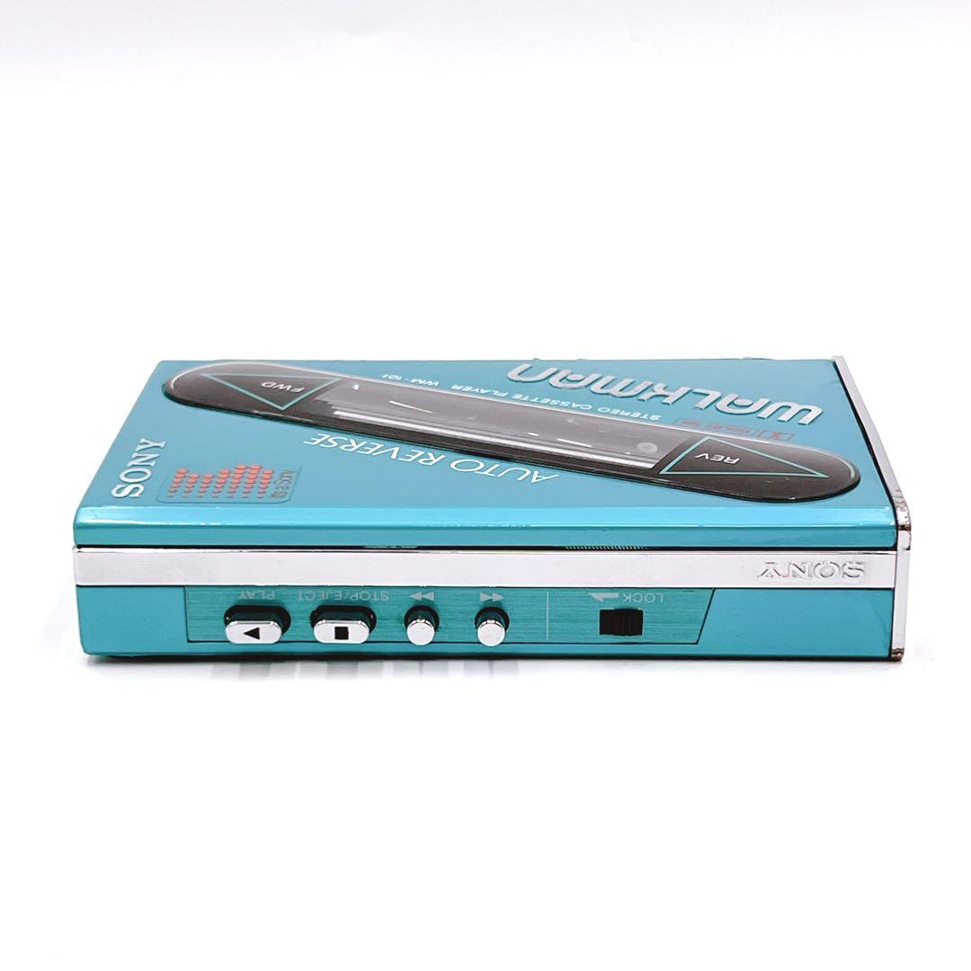 【美品・動作品】 SONY WM-101 ウォークマン 希少色　ブルー