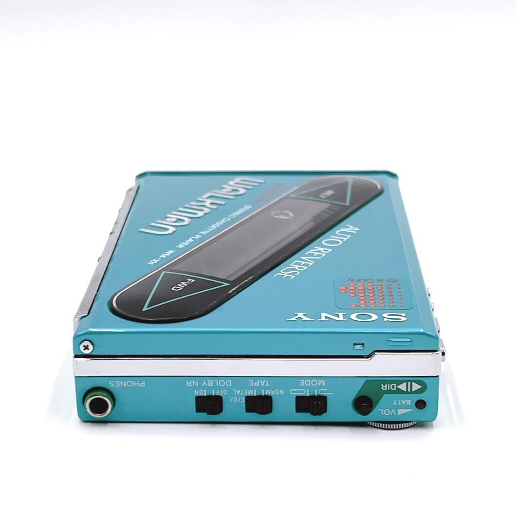 【美品・動作品】 SONY WM-101 ウォークマン 希少色　ブルー