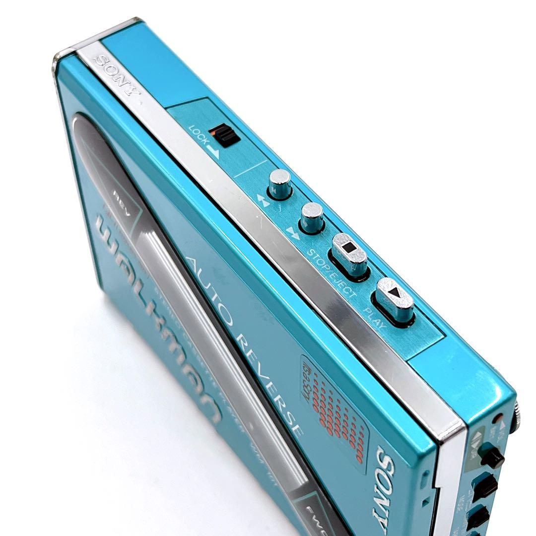 【美品・動作品】 SONY WM-101 ウォークマン 希少色　ブルー