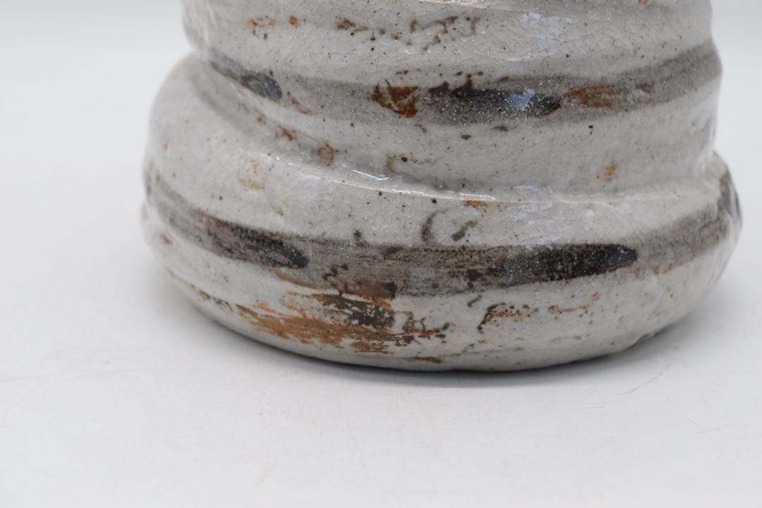 志野口付水指　在銘　木箱入　茶道具　送料込み250429