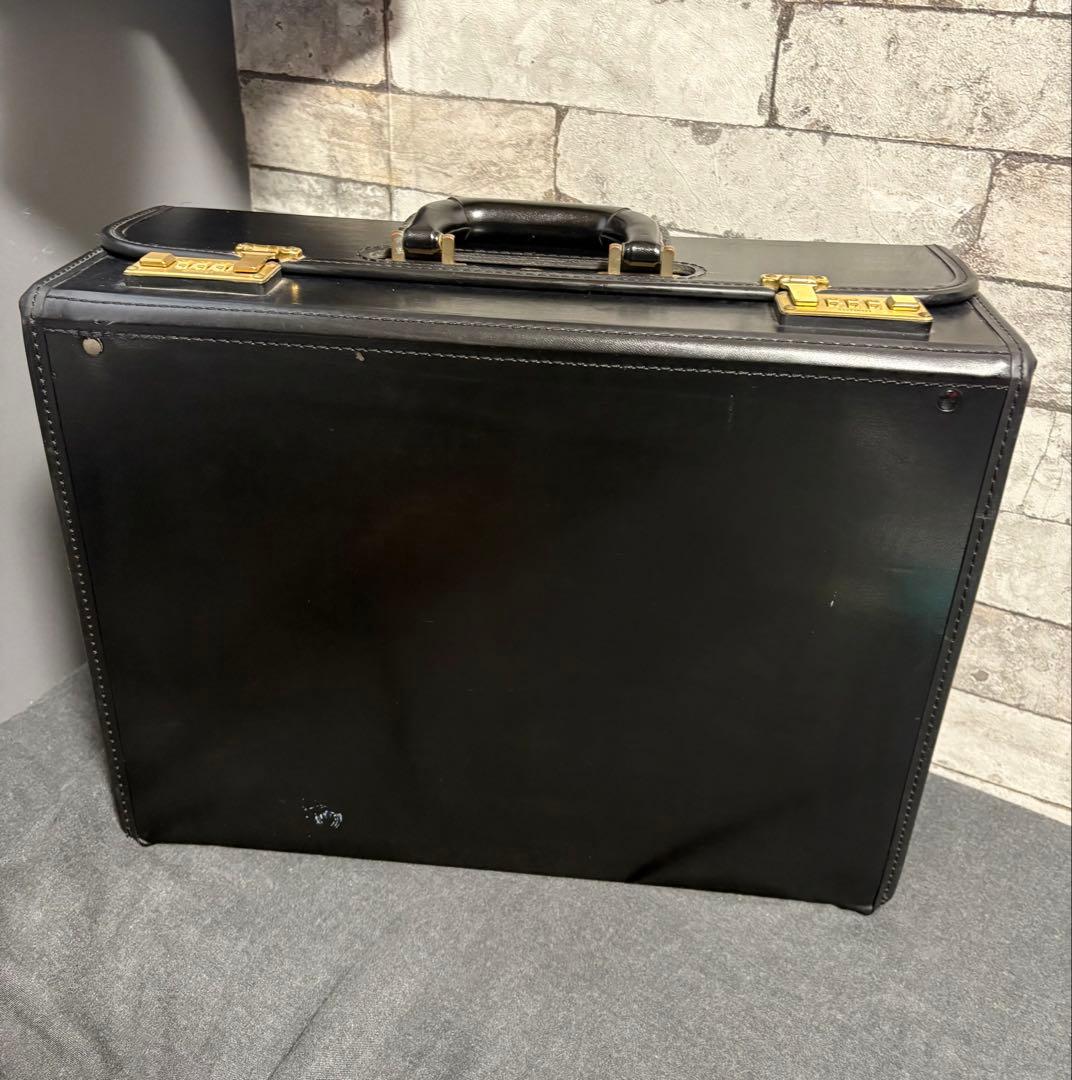 希少！JAL 日本航空 旧ロゴ 純正パイロットケース パイロットバッグ 黒