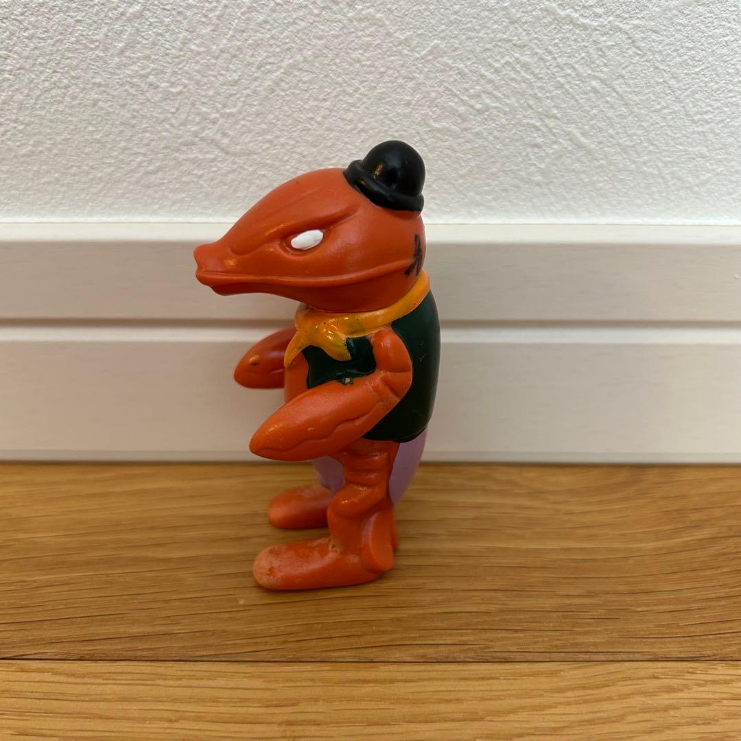 けろっこデメタン ザリ ソフビ フィギュア オレンジ　タツノコプロ