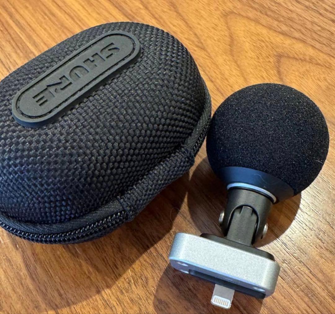 Shure MV88 コンデンサーマイク 専用ケース付き