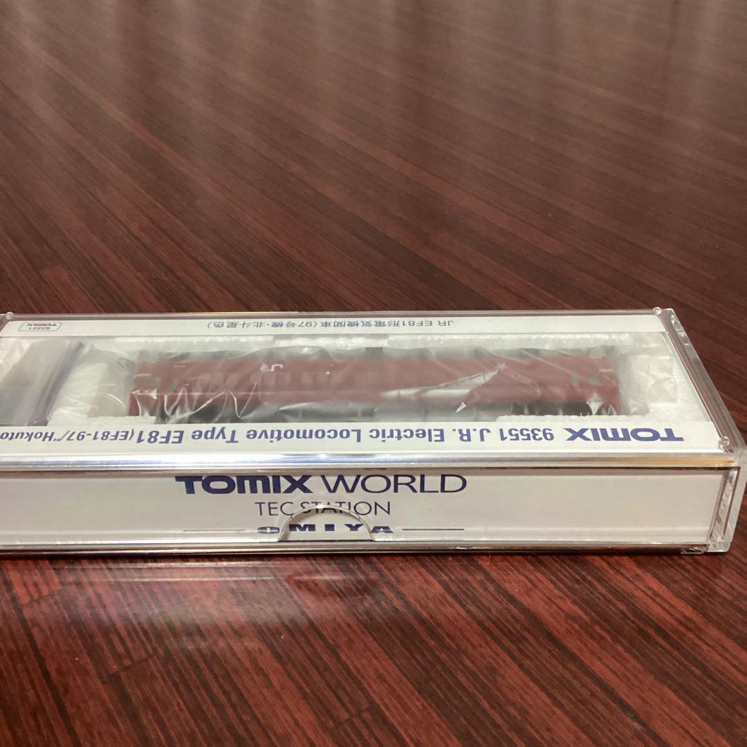 新品未走行　TOMIX 93551 EF81 97号機 北斗星色 Nゲージ