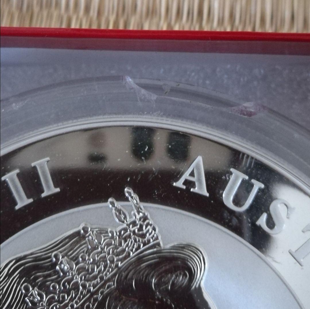 【希少】2014年 オーストラリア カワセミ10oz 銀貨 カラー版