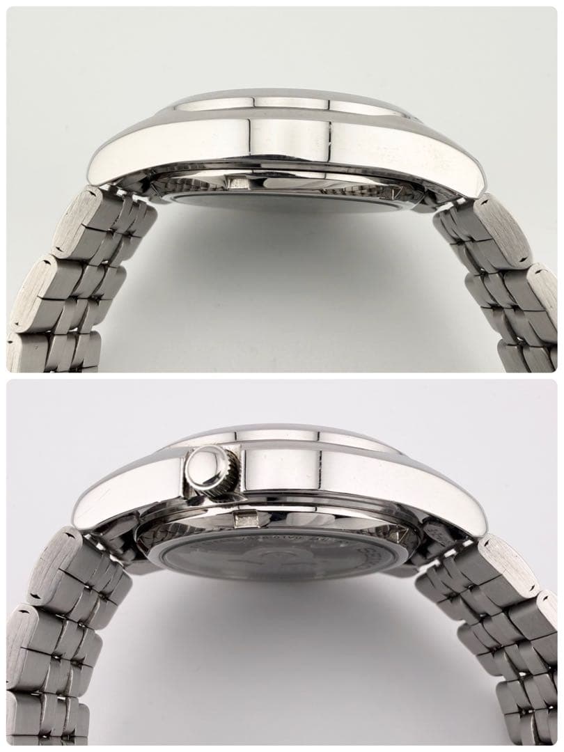 状態良好品 セイコー5 7S26-01V0 ブラック メンズ 自動巻き腕時計