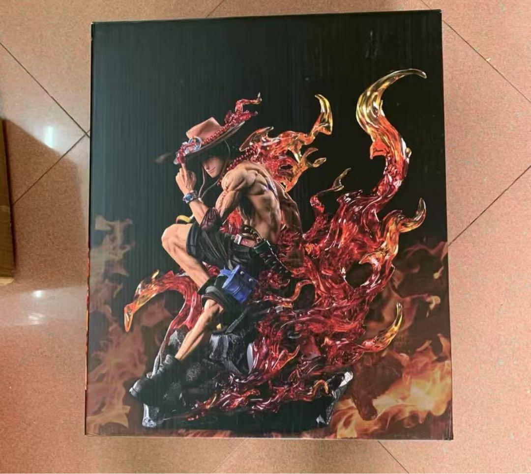 ワンピース 火拳のエース ガレージキット ガレキ スタチューX⑩