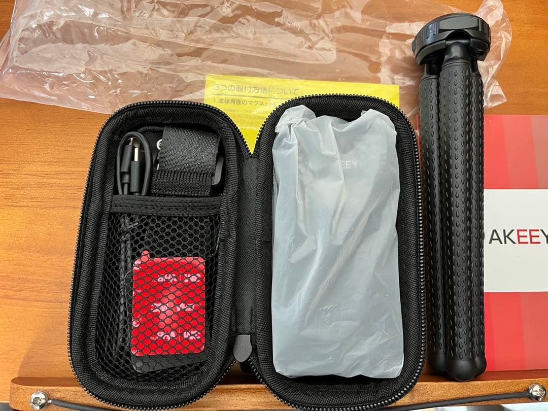 美品　AKEEYO AKY-M1 キャンプ用多機能カメラ