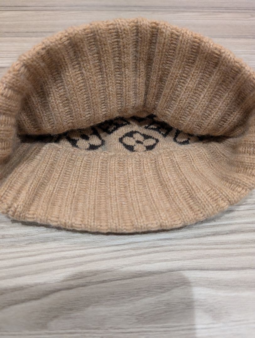 Louis Vuitton ニット帽　ボネスキー　カシミア100%