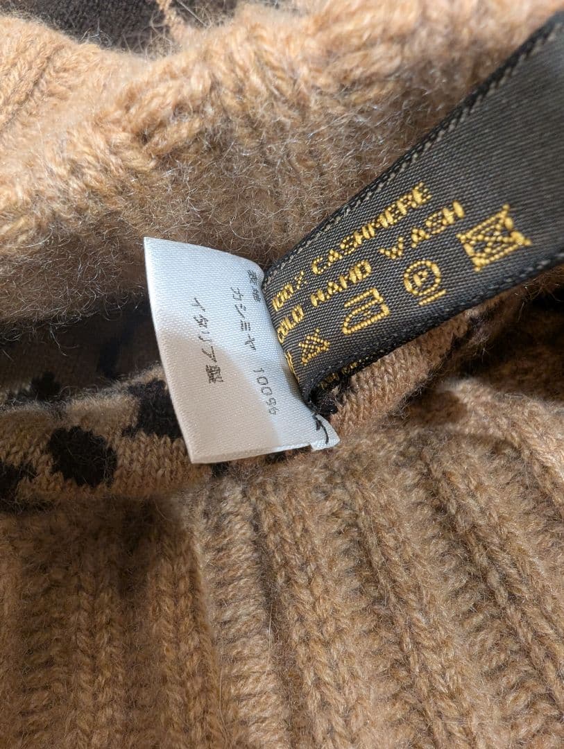 Louis Vuitton ニット帽　ボネスキー　カシミア100%