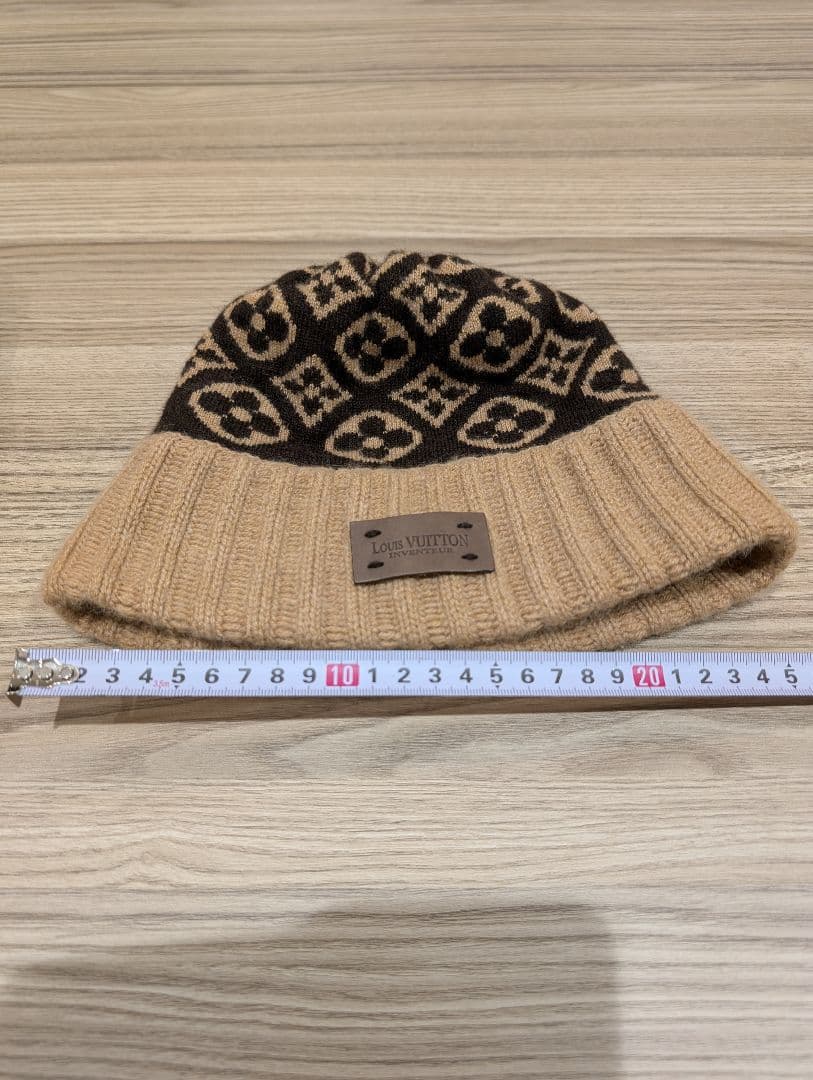 Louis Vuitton ニット帽　ボネスキー　カシミア100%