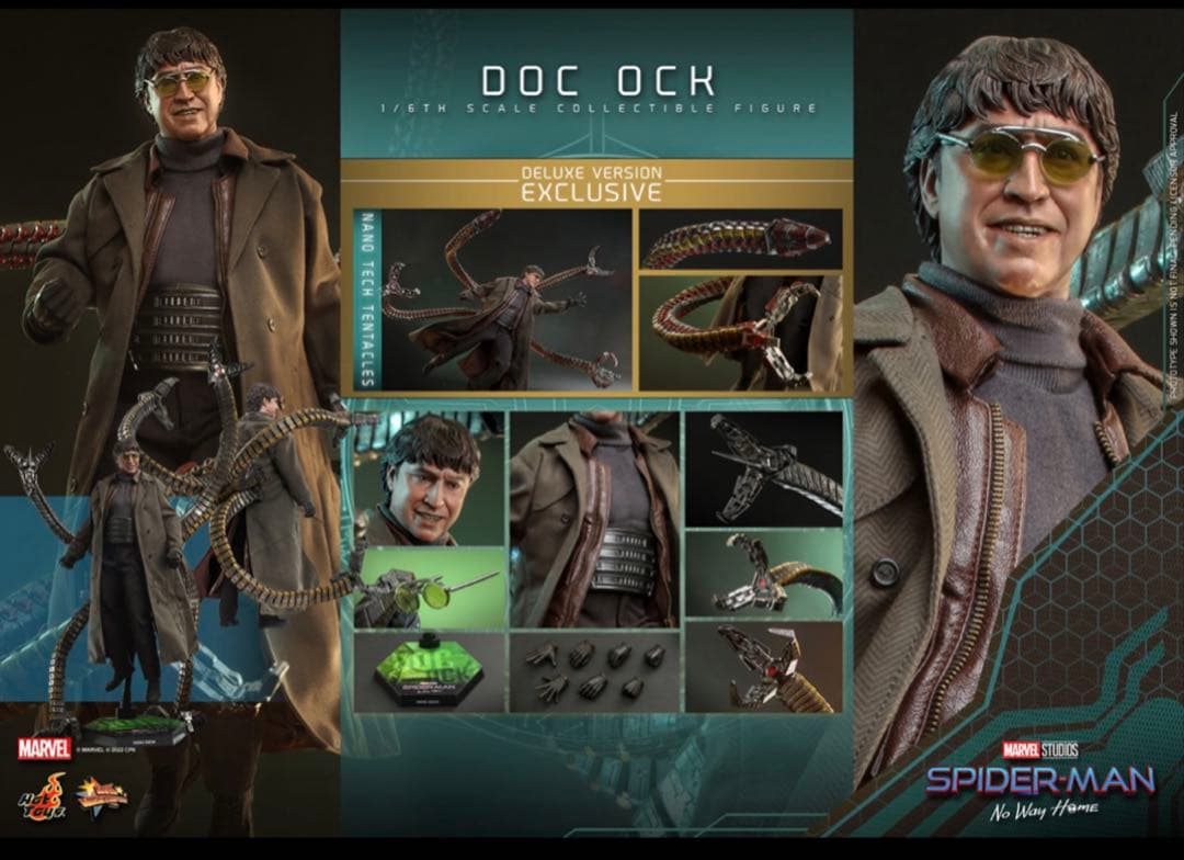 ホットトイズ　ドクター・オクトパスボーナスアクセサリー付き　新品未開封品