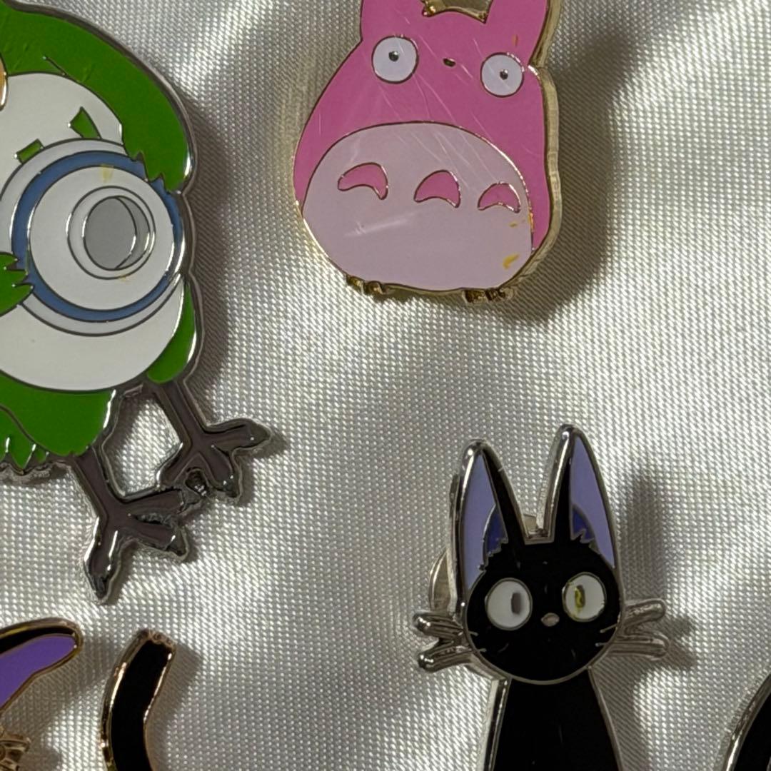 ジブリ　ピンバッジセット