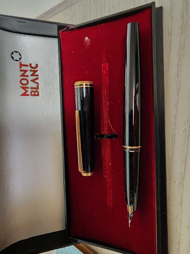 MONT BLANC 万年筆 黒ビンテージ