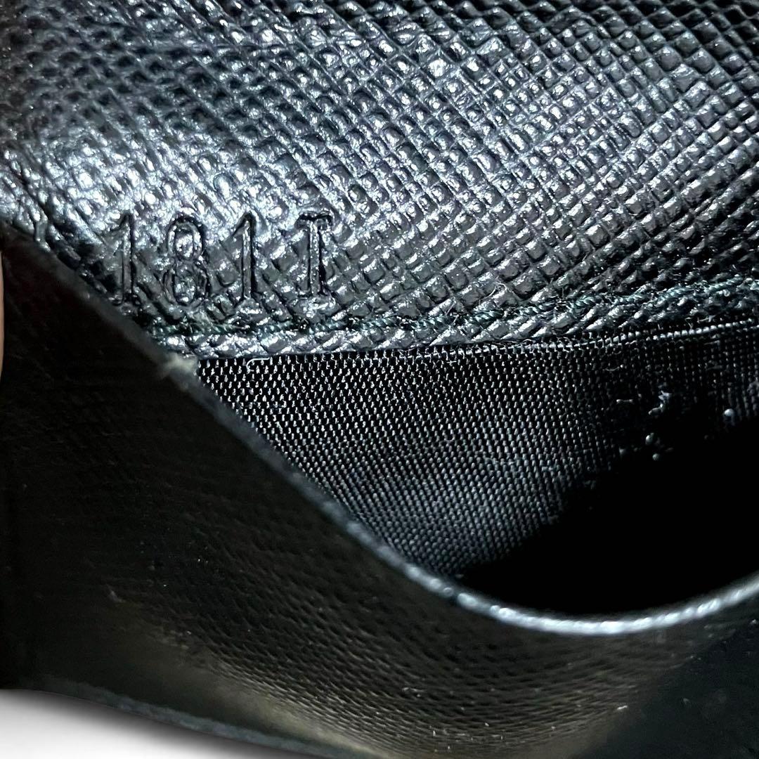 syunki 様PRADA プラダ サフィアーノレザー 6連キーケース ブラック