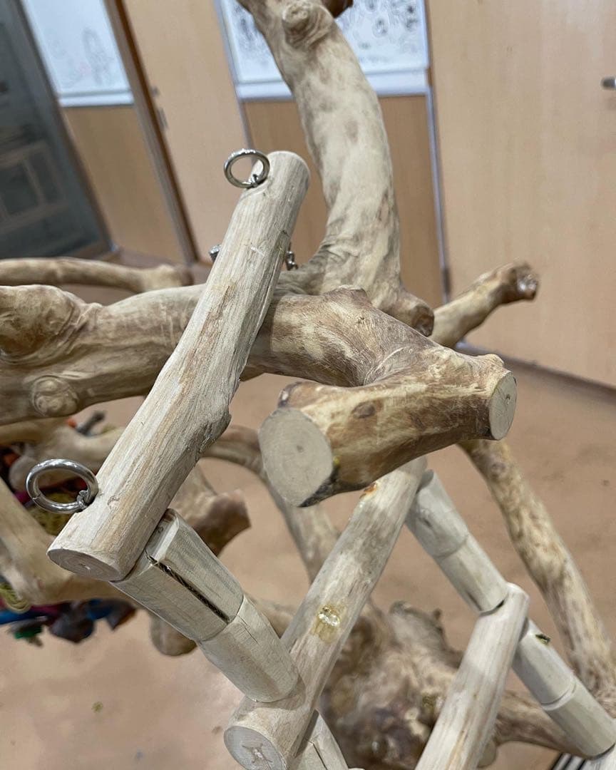 大型インコ、オウムおもちゃ