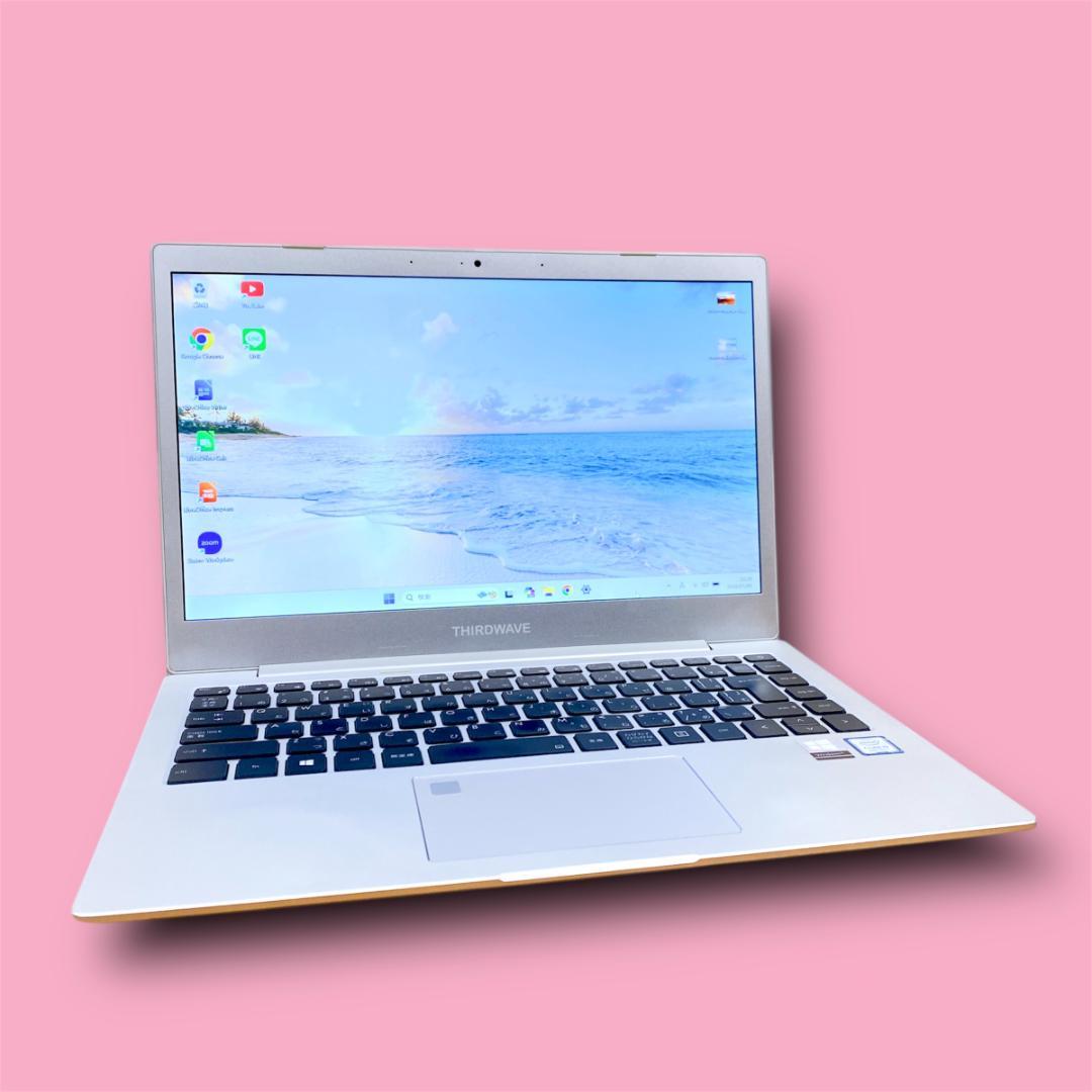 8世代i5 SSD256 メモリ8 すぐ使える薄型軽量ノートパソコン キーライト