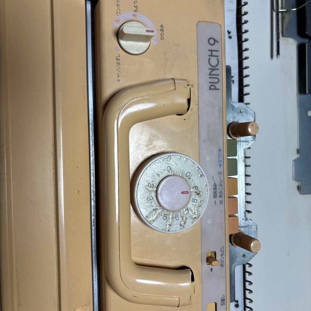 ブラザー太編機PUNCH9