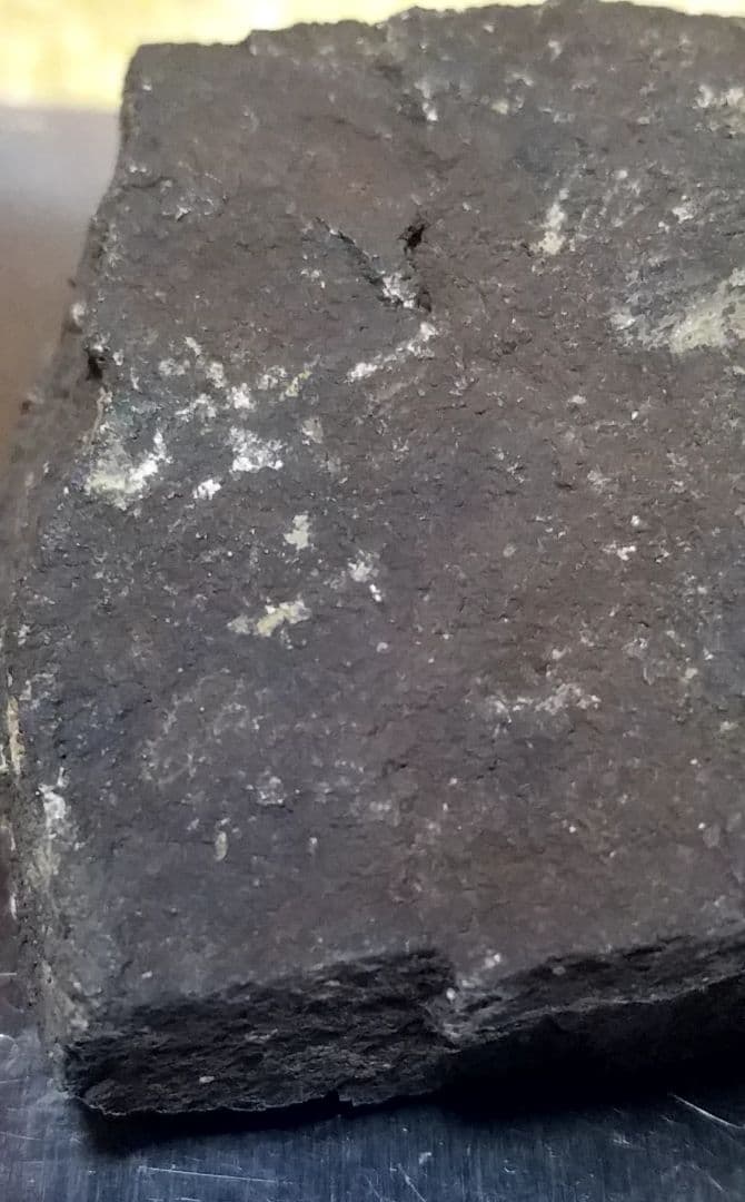 骨董品　鉱物　天然石　花岡鉱山産 黒鉱鉱石