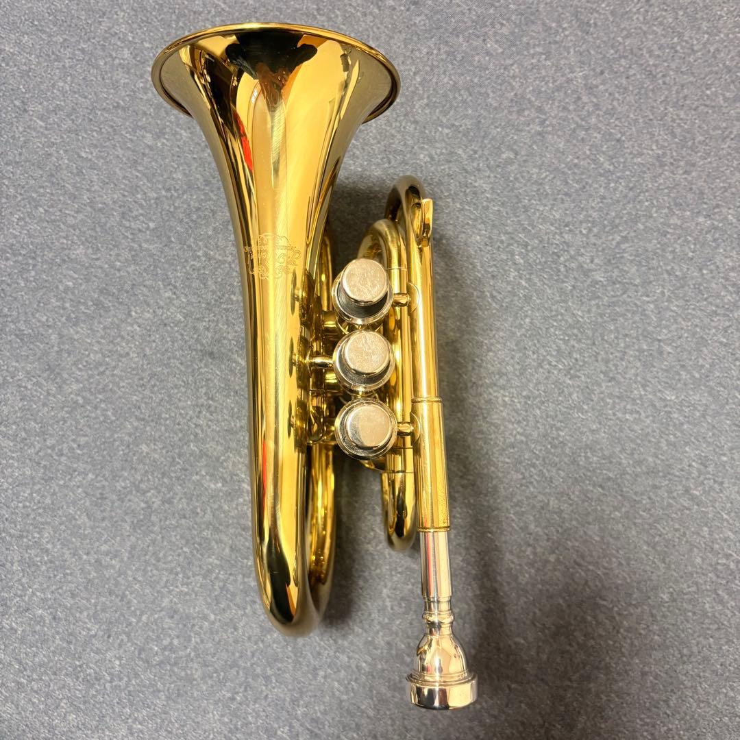 J. Michael ポケット トランペット 本体 ケース付き