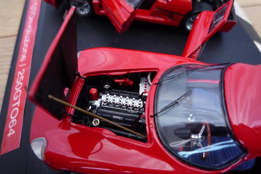 京商 1/43 Ferrari 250GTO 64&GTO Evo&330 P4