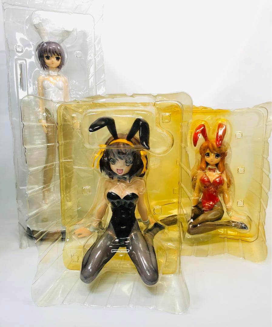 【匿名配送】涼宮ハルヒの憂鬱 フィギュア バニーver. 1/4 FREEing