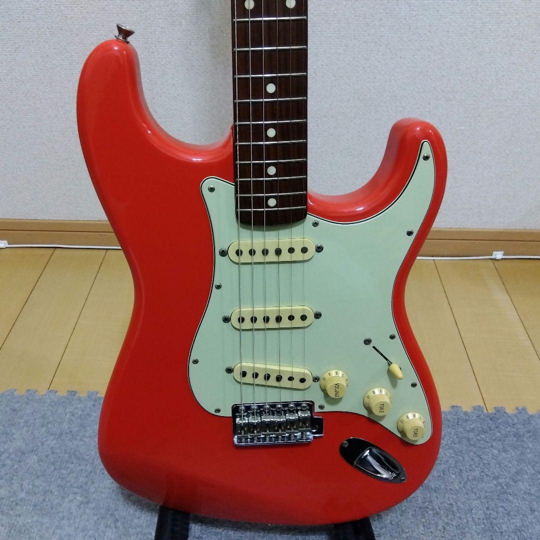 FenderJapan　ST62-TX フィエスタレッド ストラトキャスター